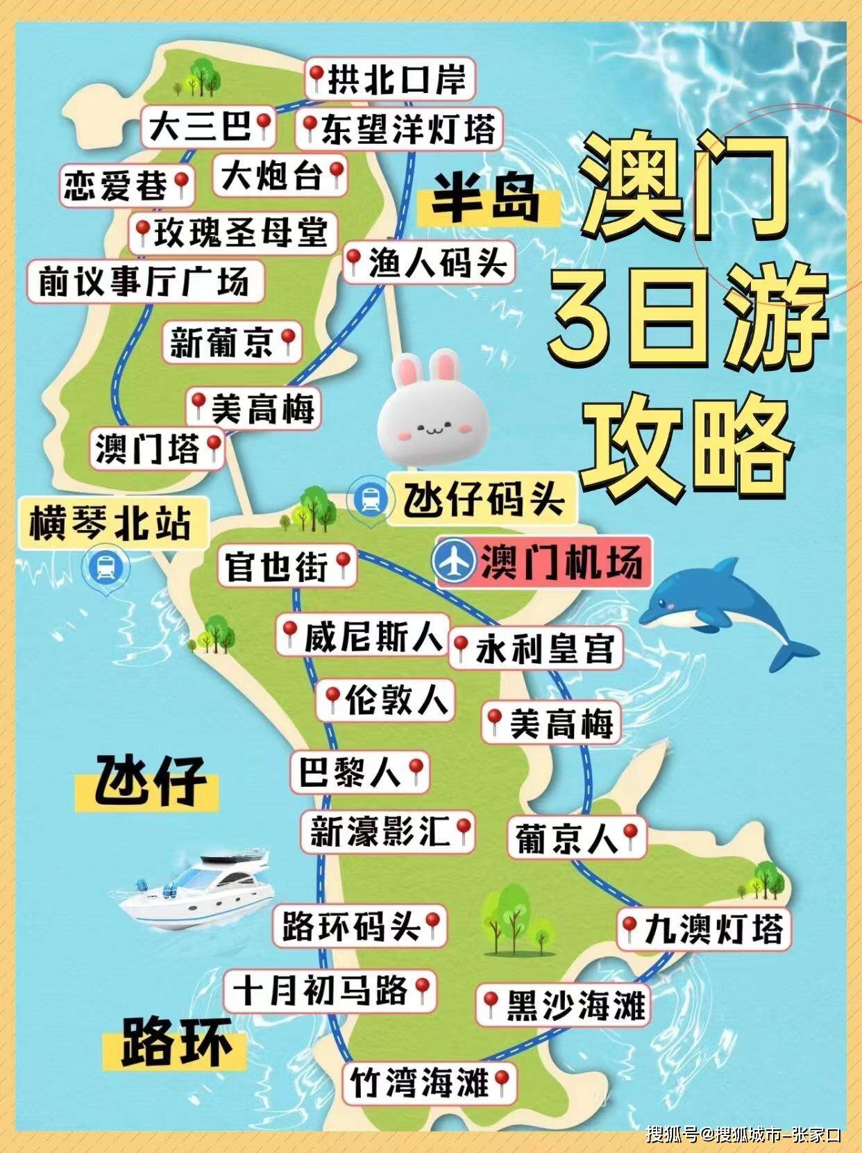 澳門自由行攻略三日，澳門三日自由行攻略之旅